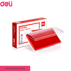 Hộp mực dấu vuông Deli-E9864