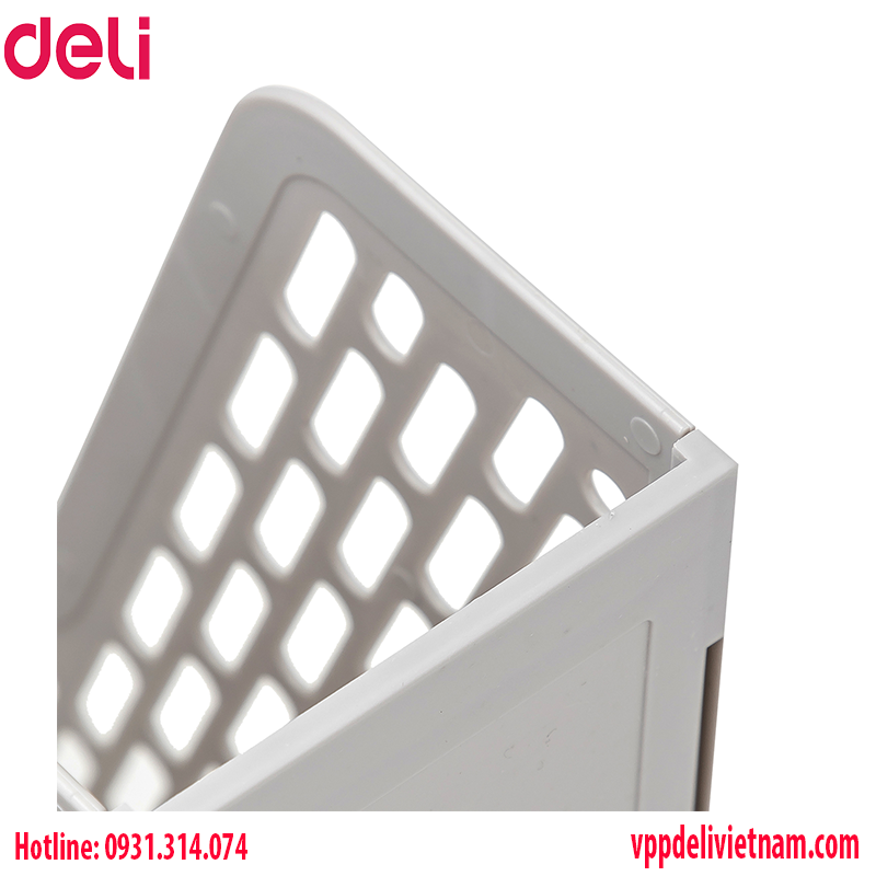 Giá tài liệu Màu xám Deli EZ00112 - 3 ngăn đứng - Ảnh 4