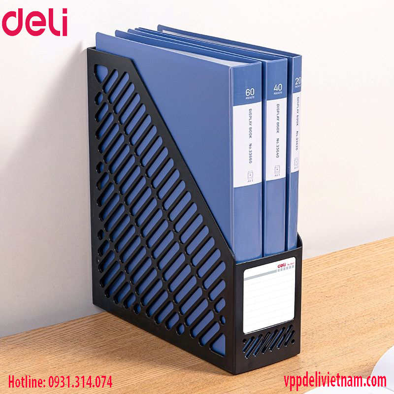 Khay đựng tài liệu 1 ngăn Deli E9842 - Ảnh 4