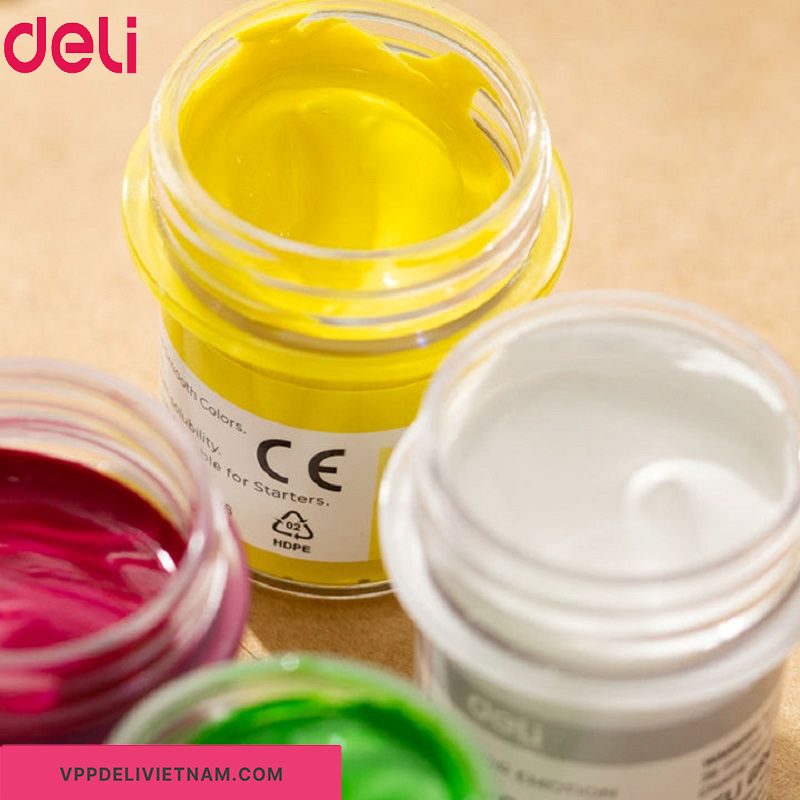 Màu nước Emotion Deli EC22 – Bộ 6, 8, 12 màu hũ 15ml - Ảnh 6