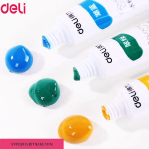 Màu nước Gouache Deli 73863 – Bộ 18 tuýp 5ml