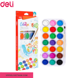 Màu nước dạng nén Deli EC20 – Bộ 8/12/21 màu φ28mm