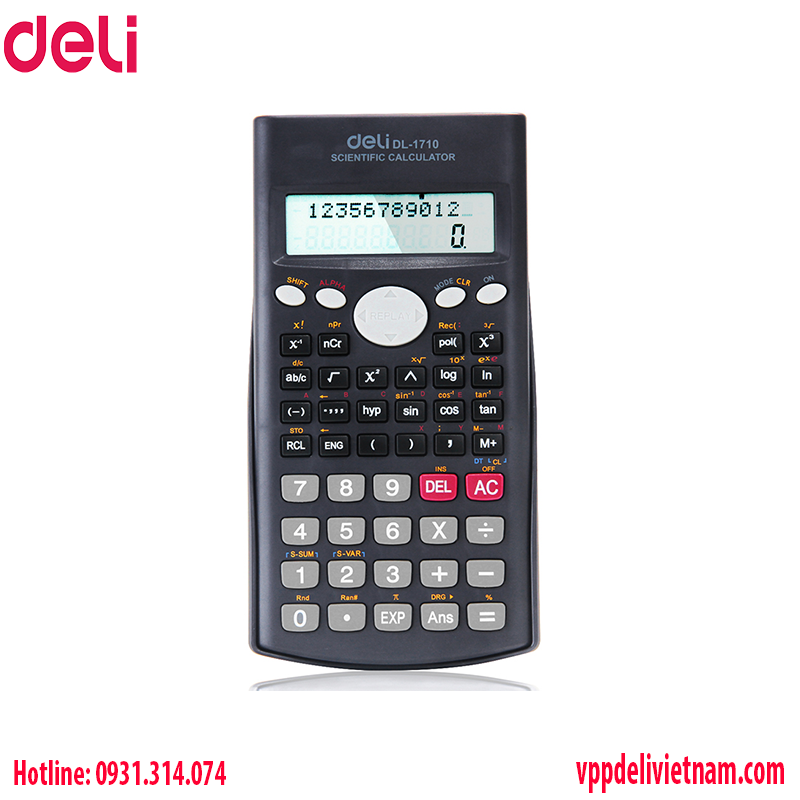 Máy tính cầm tay Deli W1710 - Ảnh 2