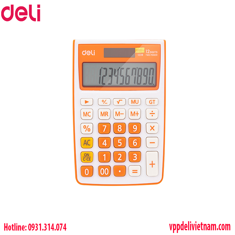 Máy tính cầm tay Deli E1238 -12 số - Ảnh 5