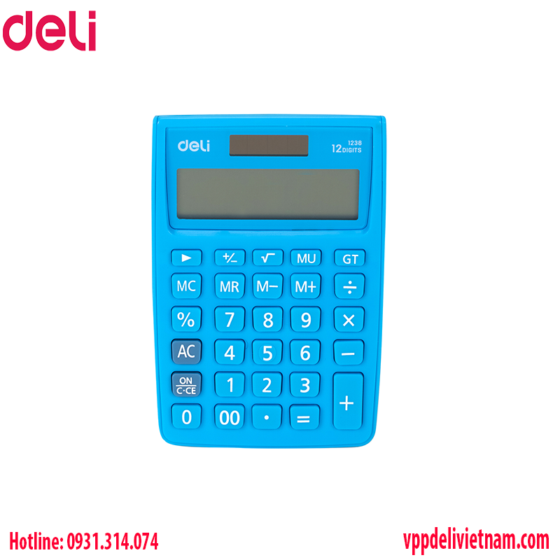 Máy tính cầm tay Deli E1238 -12 số - Ảnh 6