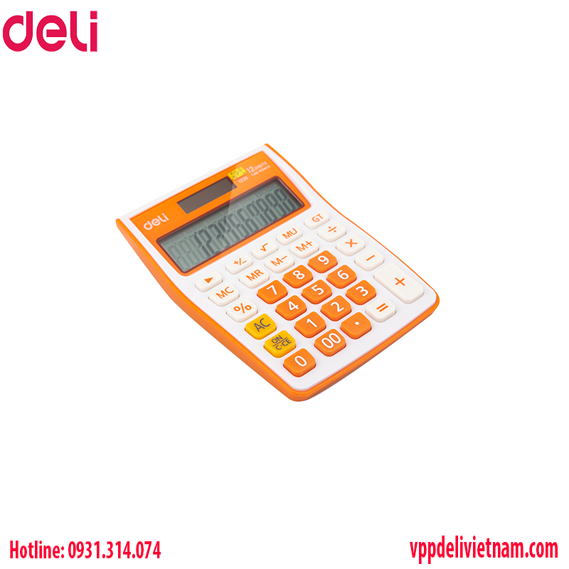 Máy tính cầm tay Deli E1238 -12 số - Ảnh 2