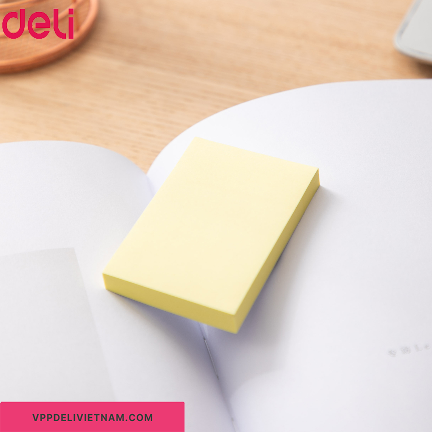 Giấy note vàng 3x2 Deli EA00252 – 76x51mm - Ảnh 4