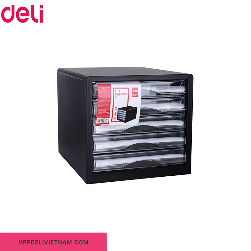 Tủ đựng hồ sơ 5 ngăn Deli E9775 - Ảnh 4