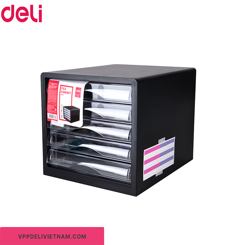 Tủ đựng hồ sơ 5 ngăn Deli E9775