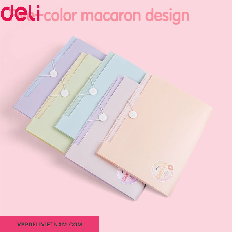Túi đựng tài liệu 8 ngăn Deli EF615 - Ảnh 4