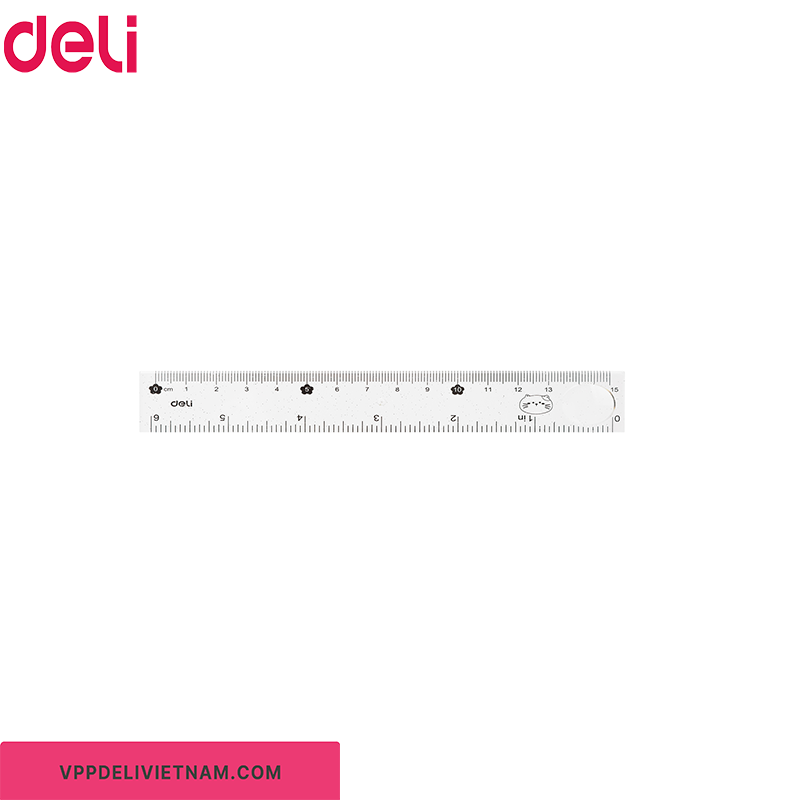 Bộ Thước Học Sinh Deli EH657 – Bộ 4 Thước 15cm - Ảnh 3