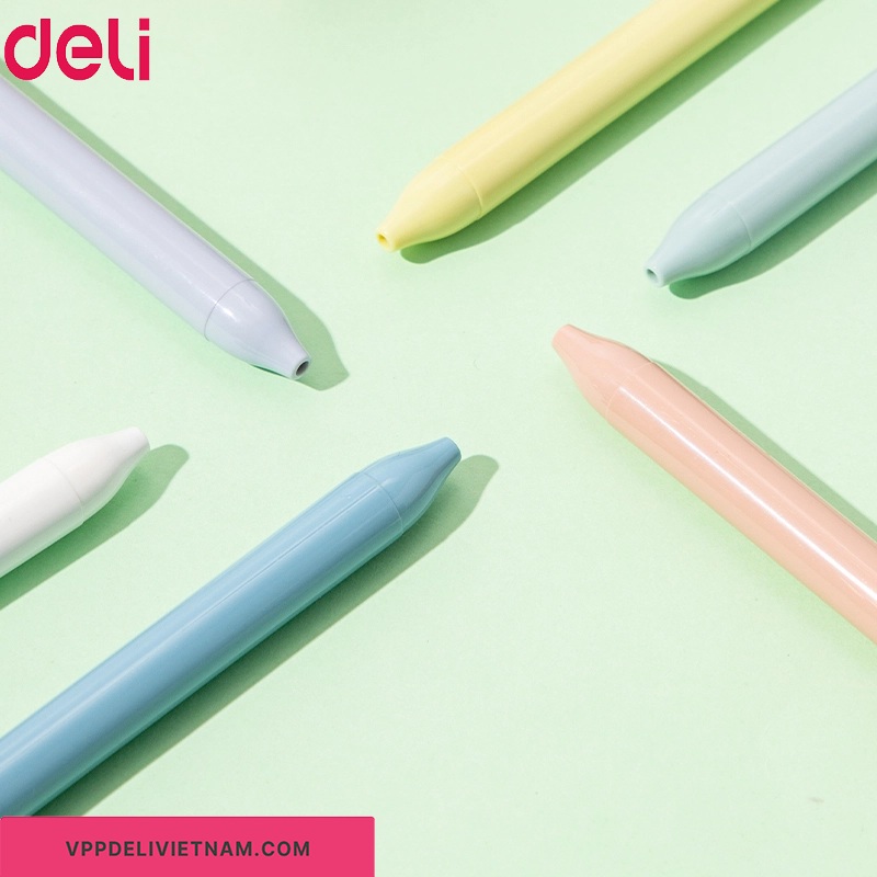 Bút Gel Bấm Deli EG338 – Đầu Bi 0.5mm - Ảnh 2