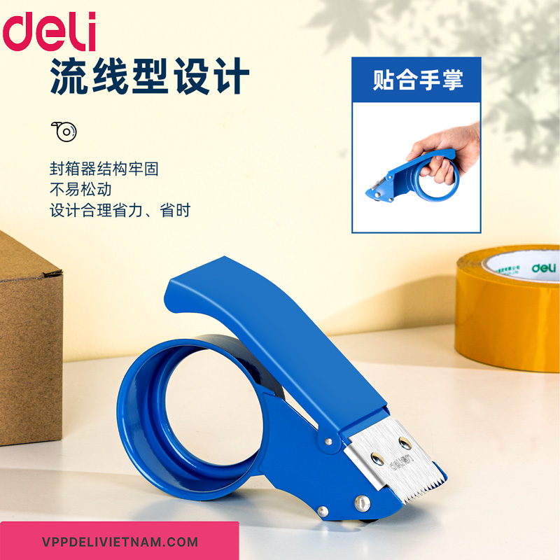 Cắt keo cầm tay Deli 0823 - Ảnh 2