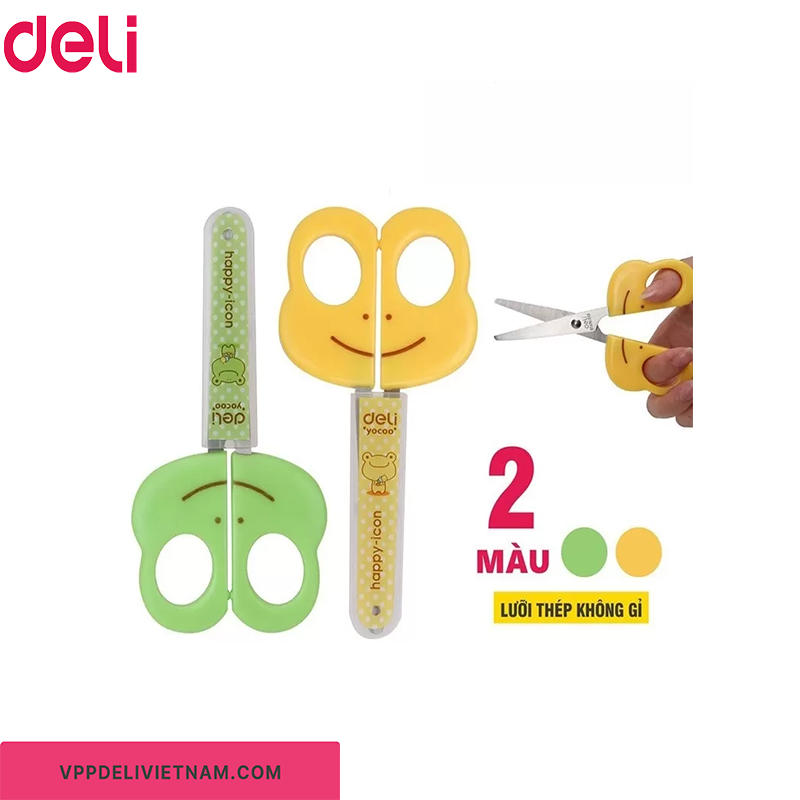 Kéo học sinh Deli 6031 – 120mm