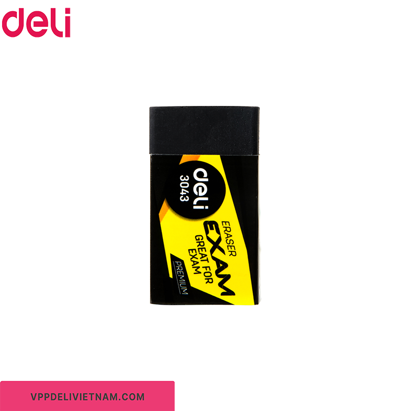 Tẩy Bút Chì Deli E3043 Màu Đen - Ảnh 3