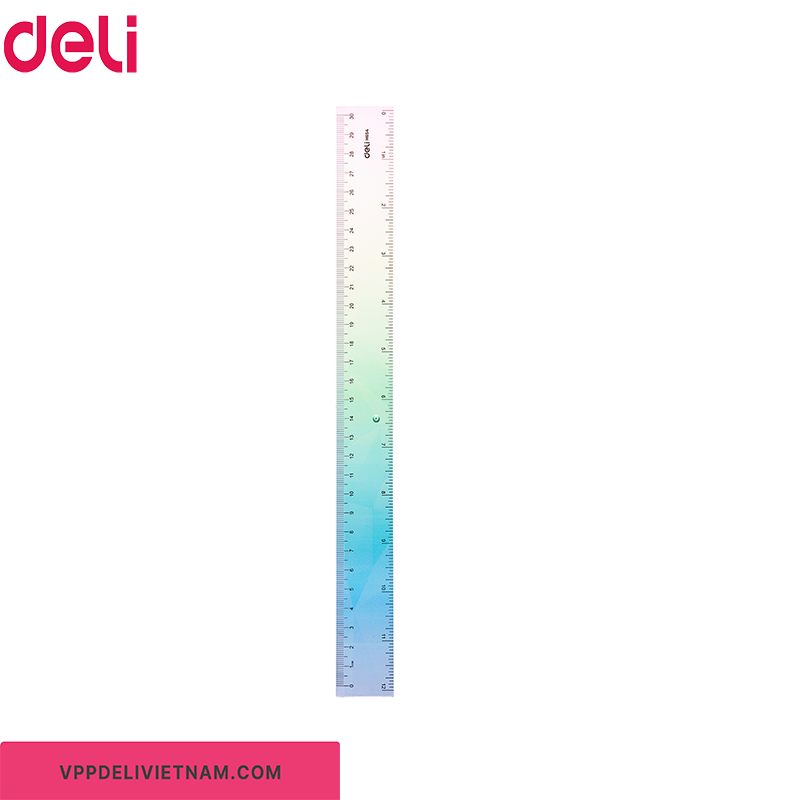 Thước thẳng 30cm Deli EH654 - Ảnh 4