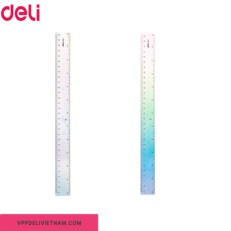 Thước thẳng 30cm Deli EH654 - Ảnh 5