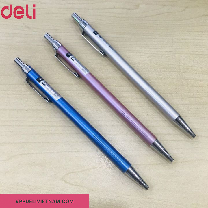 Bút chì kim 0.7mm Deli 6493 – Thân kim loại cao cấp - Ảnh 3