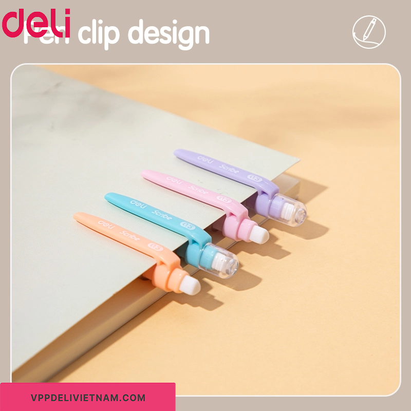 Bút Chì Bấm Deli EU502 – Ruột Chì 0.5mm & 0.7mm - Ảnh 3