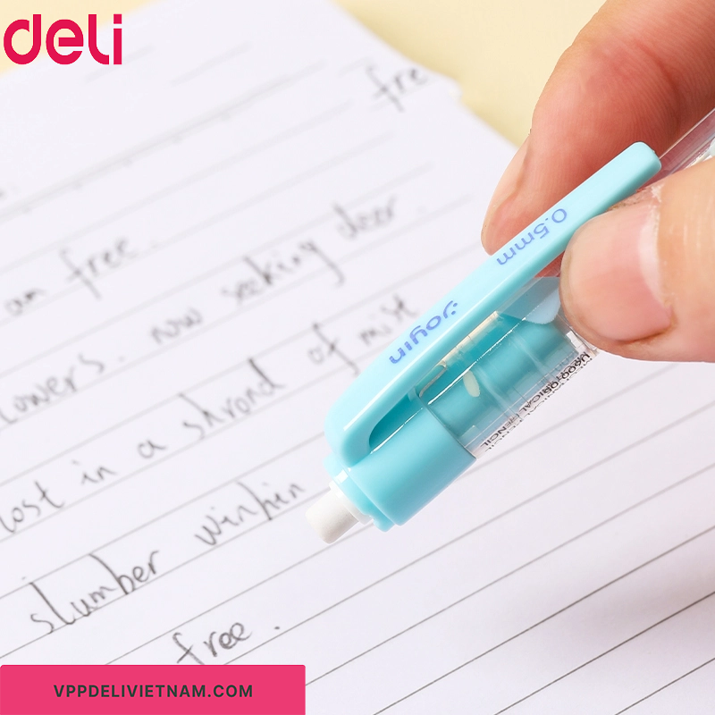 Bút chì kim Deli EU600 – Ngòi 0.5mm & 0.7mm - Ảnh 4