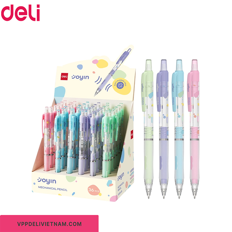Bút chì kim Deli EU600 – Ngòi 0.5mm & 0.7mm