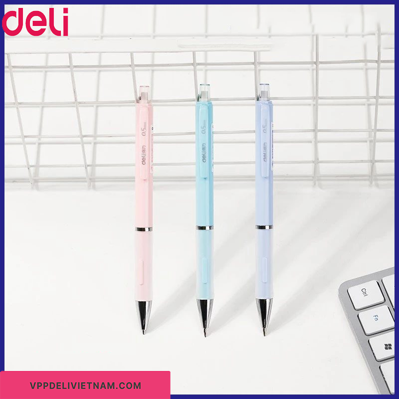 Bút chì kim Deli SH347 – Ruột 0.5mm & 0.7mm - Ảnh 2
