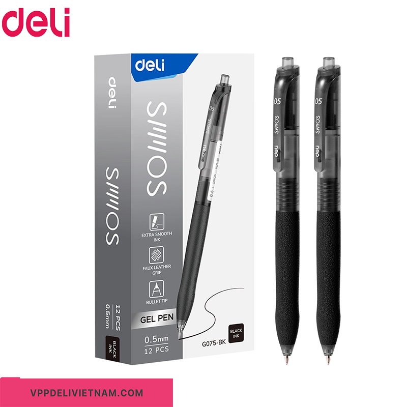 Bút Gel Deli G075 – Đầu Bi 0.5mm - Ảnh 3