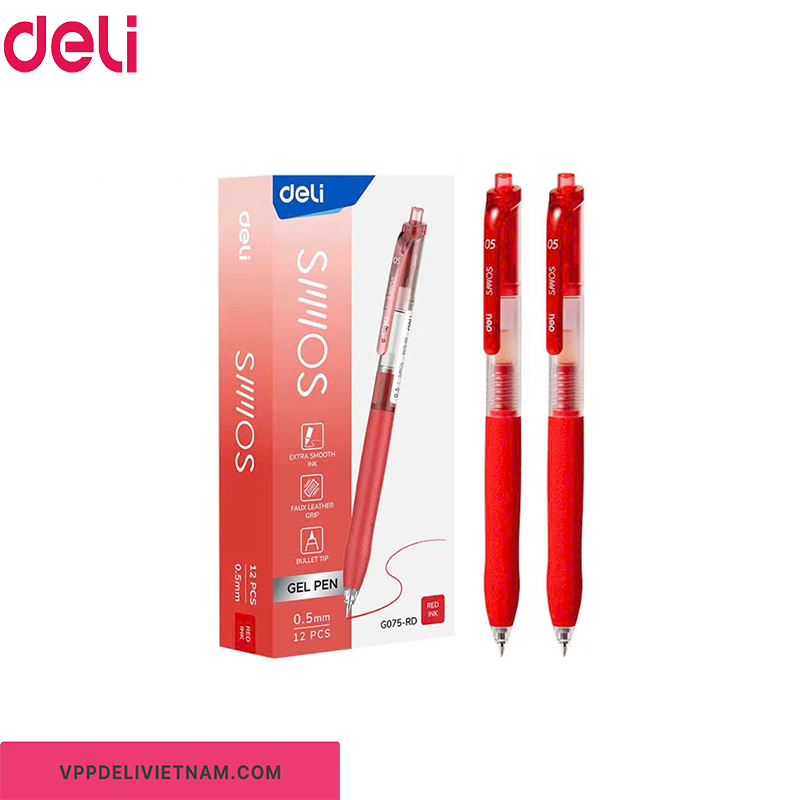 Bút Gel Deli G075 – Đầu Bi 0.5mm - Ảnh 2