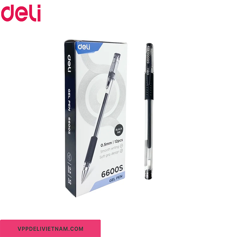 Bút Gel Deli G6600S – Đầu Bi 0.5mm - Ảnh 2