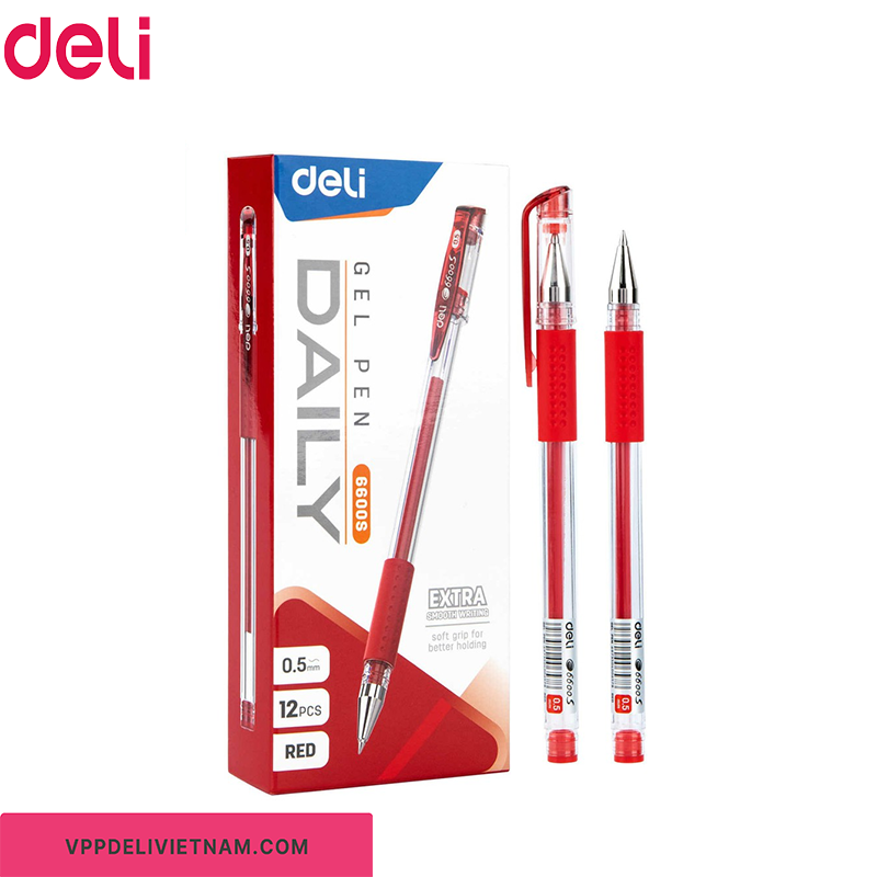 Bút Gel Deli G6600S – Đầu Bi 0.5mm - Ảnh 3