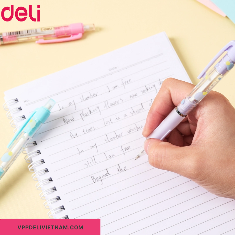 Bút chì kim Deli EU600 – Ngòi 0.5mm & 0.7mm - Ảnh 5